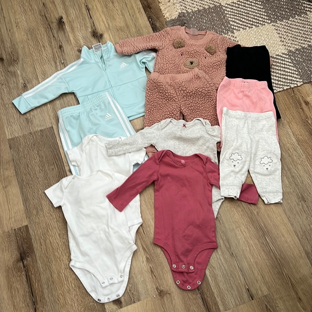6 Month Baby Girl Clothing Bundle